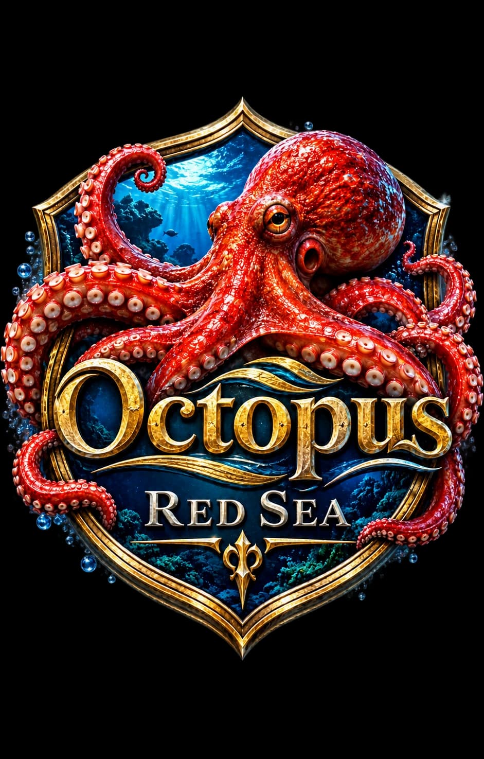Official Octopus Red Sea crest
